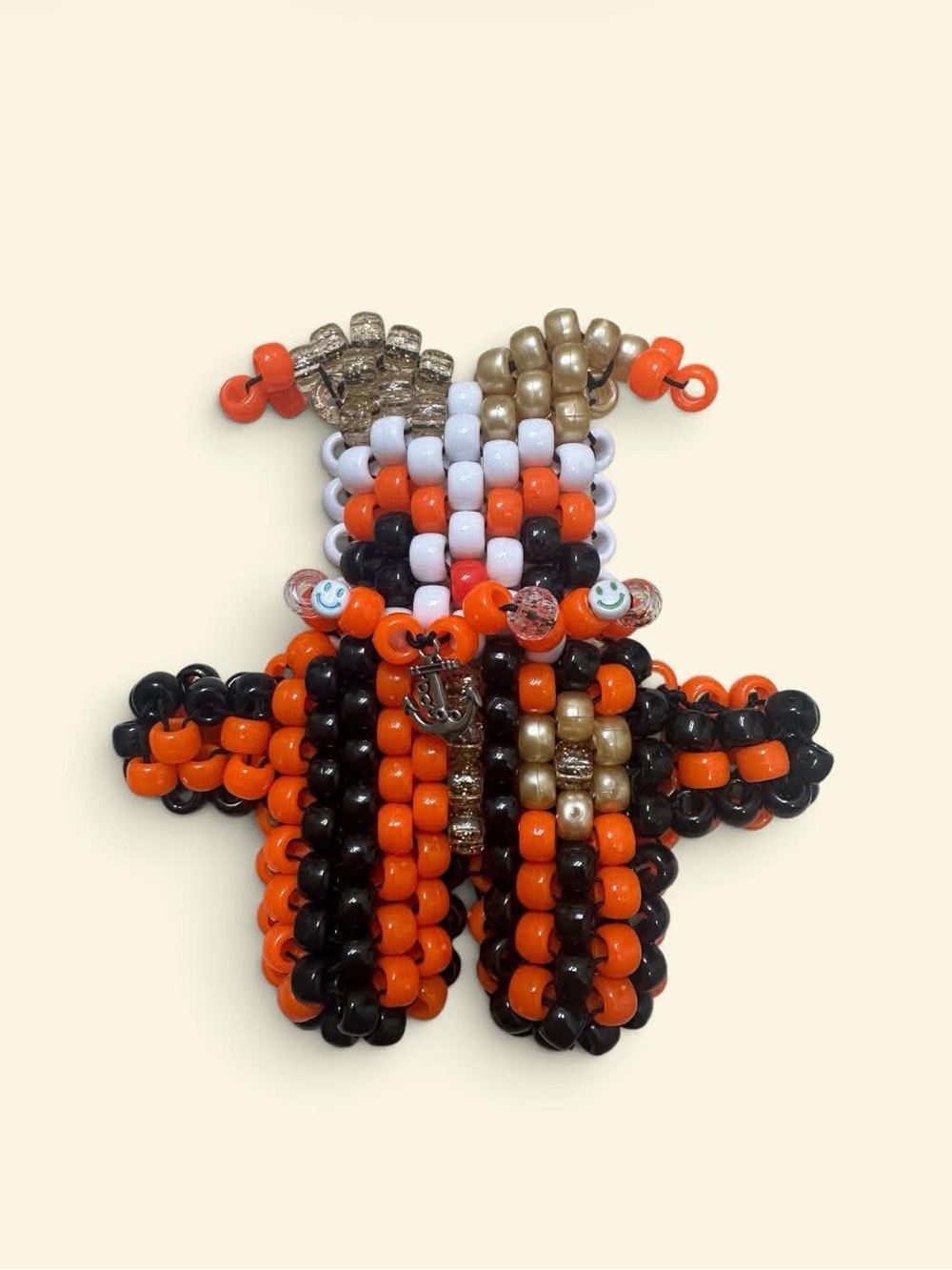 Handmade Beaded Kandi Clown